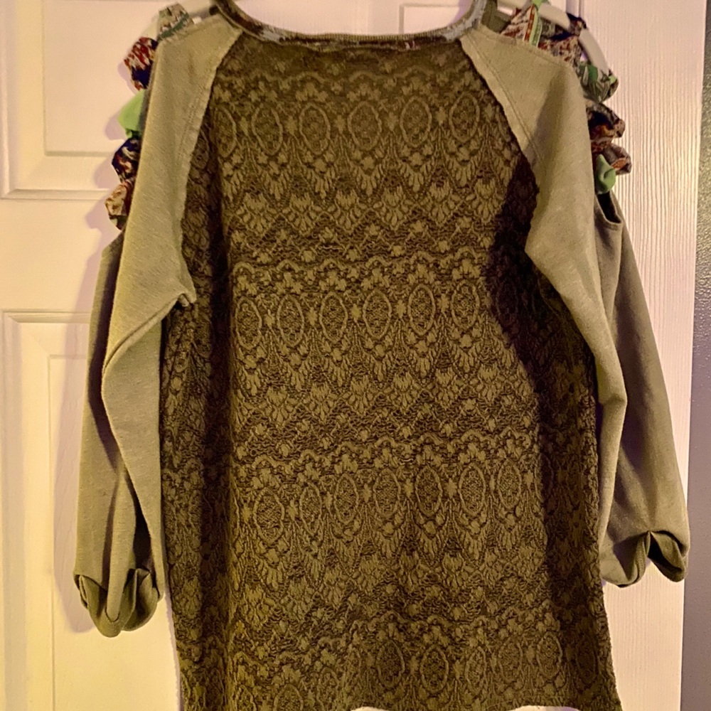 Gimmicks sweatshirt with bow sleeves